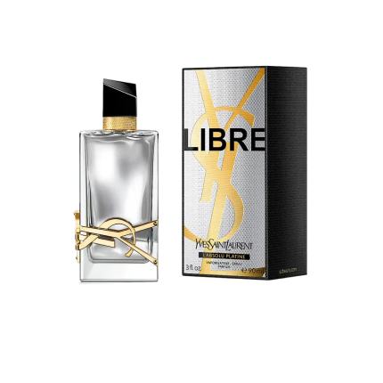 YVES SAINT LAURENT LIBRE L'ABSOLU PLATINE EAU DE PARFUM 90ML DONNA SCATOLATO